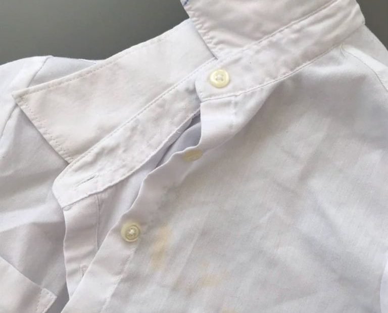 ازالة بقع الصفراء الناتجة عن التخزين